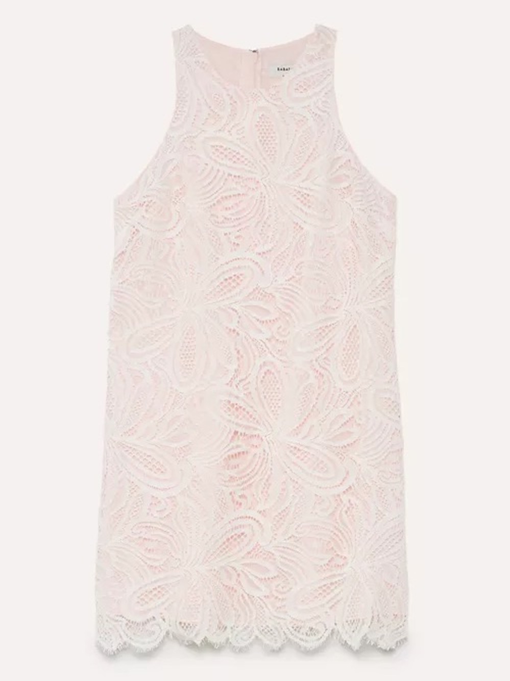 Aritzia Babaton Pink Henry Lace Dress